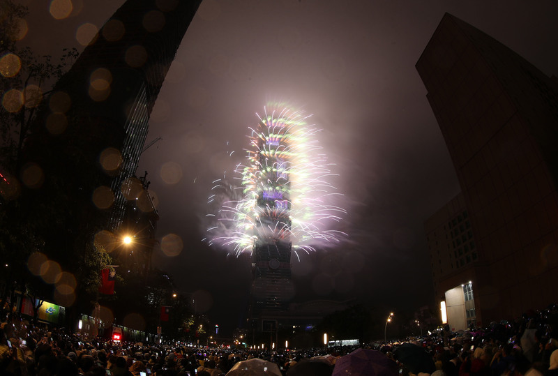 Bunga api Taipei 101 Malam Tahun Baru akan disiarkan secara langsung di seluruh dunia melalui satelit