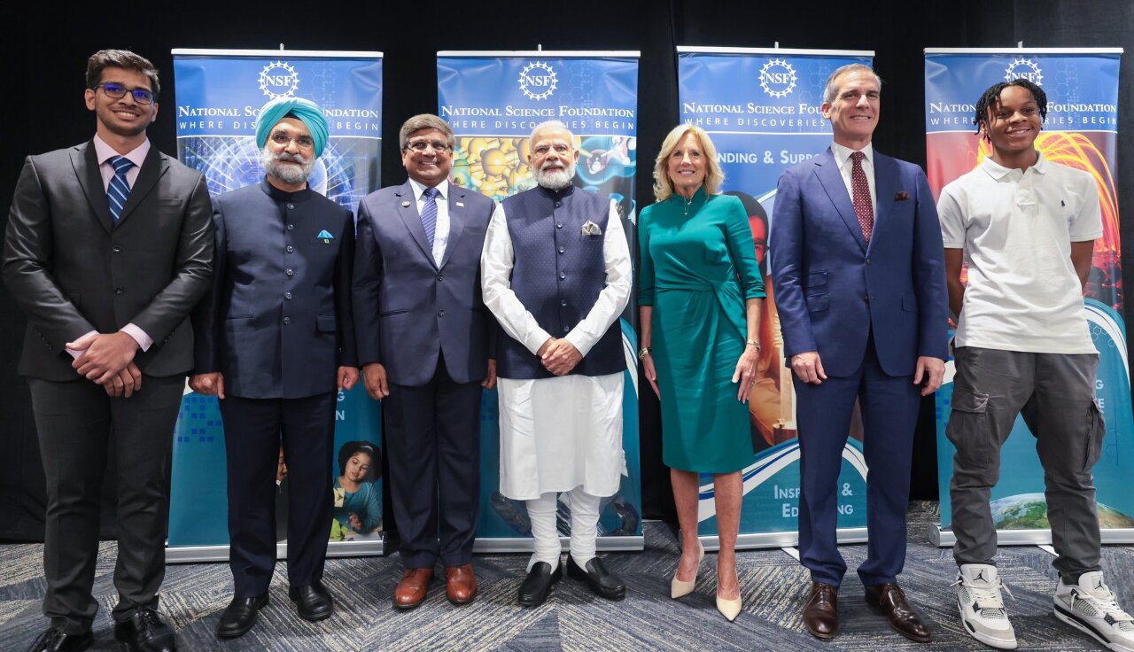 Perdana Menteri India Narendra Modi melawat AS minggu ini. (@narendramodi Twitter)
