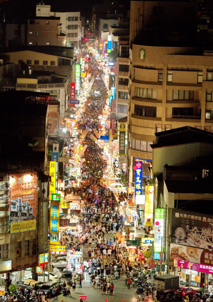 Pasar malam di Taiwan ini diadakan setahun sekali, bertepatan dengan penutupan 