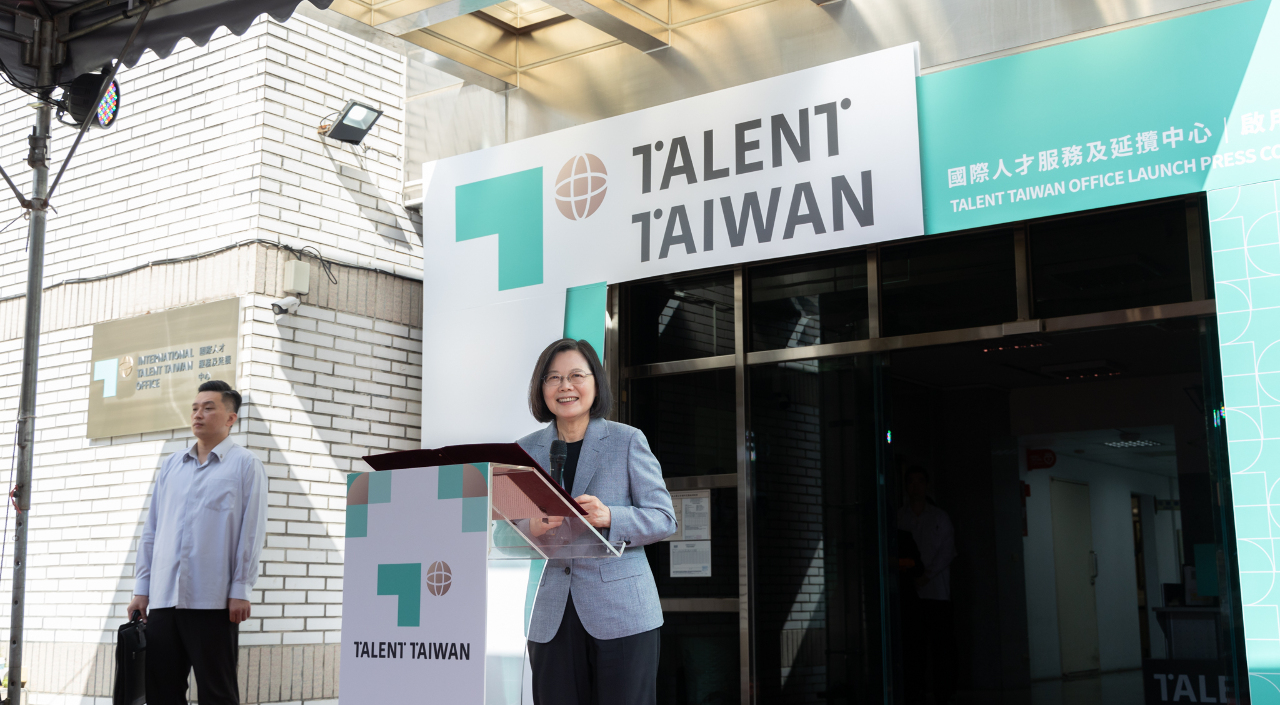 Talent Taiwan dilancarkan, Presiden: Bakat dari seluruh dunia dialu-alukan untuk tinggal dan bekerja di Taiwan