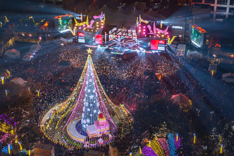 Krismas di Kota Krismas Bandaraya New Taipei