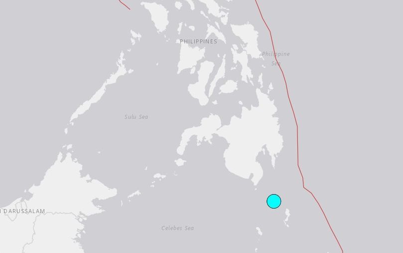 USGS: Gempa bumi 6.7 kuat melanda selatan Filipina