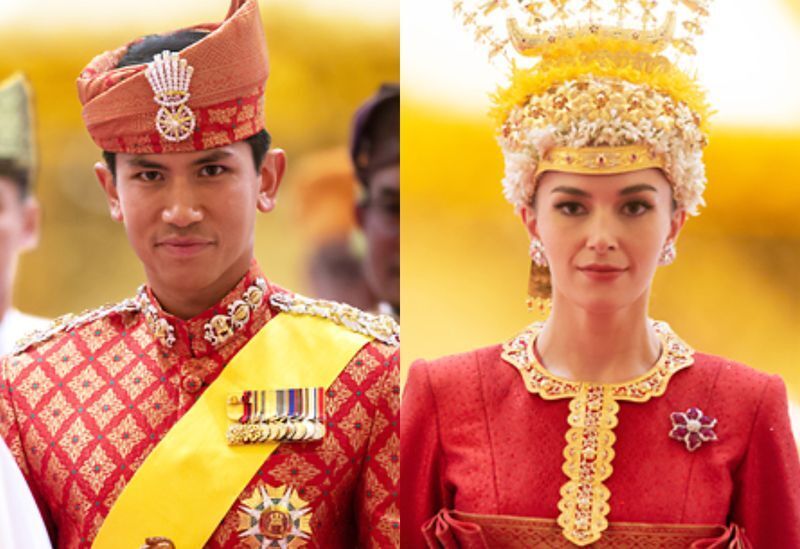 Putera Brunei menikahi seorang wanita biasa, upacara istiadat perkhawinan diraja diadakan selama 10 hari.