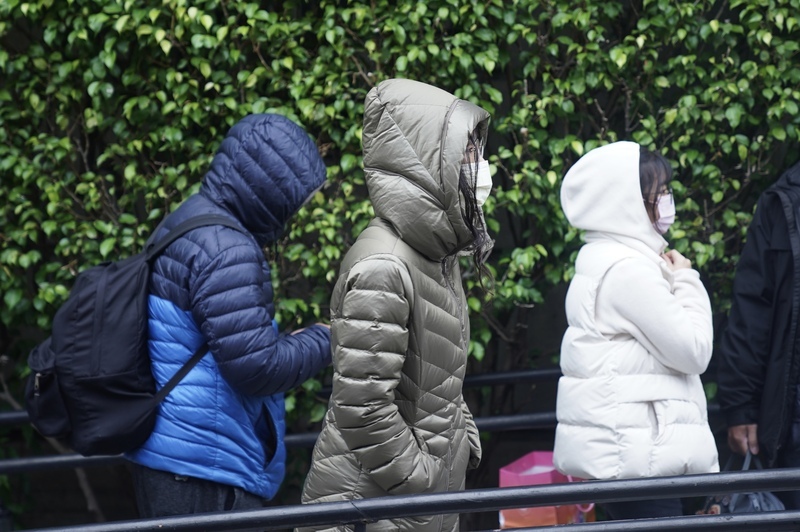 Suhu rendah, hujan lebat dan angin kencang dilaporkan 10 darjah Celcius ke bawah