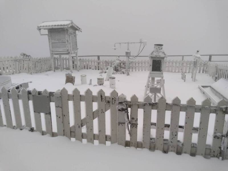 Cuaca basah dan sejuk pada hari ini, 14 °C di utara Taiwan, dan salji akan dijangka