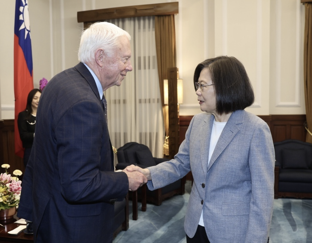 Presiden Tsai Ing-wen Bertemu dengan Penggubal Undang-undang AS, Mengharapkan Kerjasama Menentang Tindakan Agresif PRC