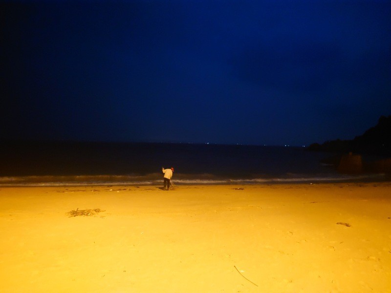 Sampah laut di pantai Matsu. Tanah Besar China menyumbang 15%