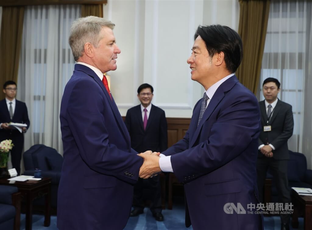 Presiden Lai Bertemu Delegasi DPR AS, Mengesahkan Kesungguhan Taiwan untuk Mempertahankan Tanah Air, Mengharapkan Bantuan Lanjutan daripada Amerika
