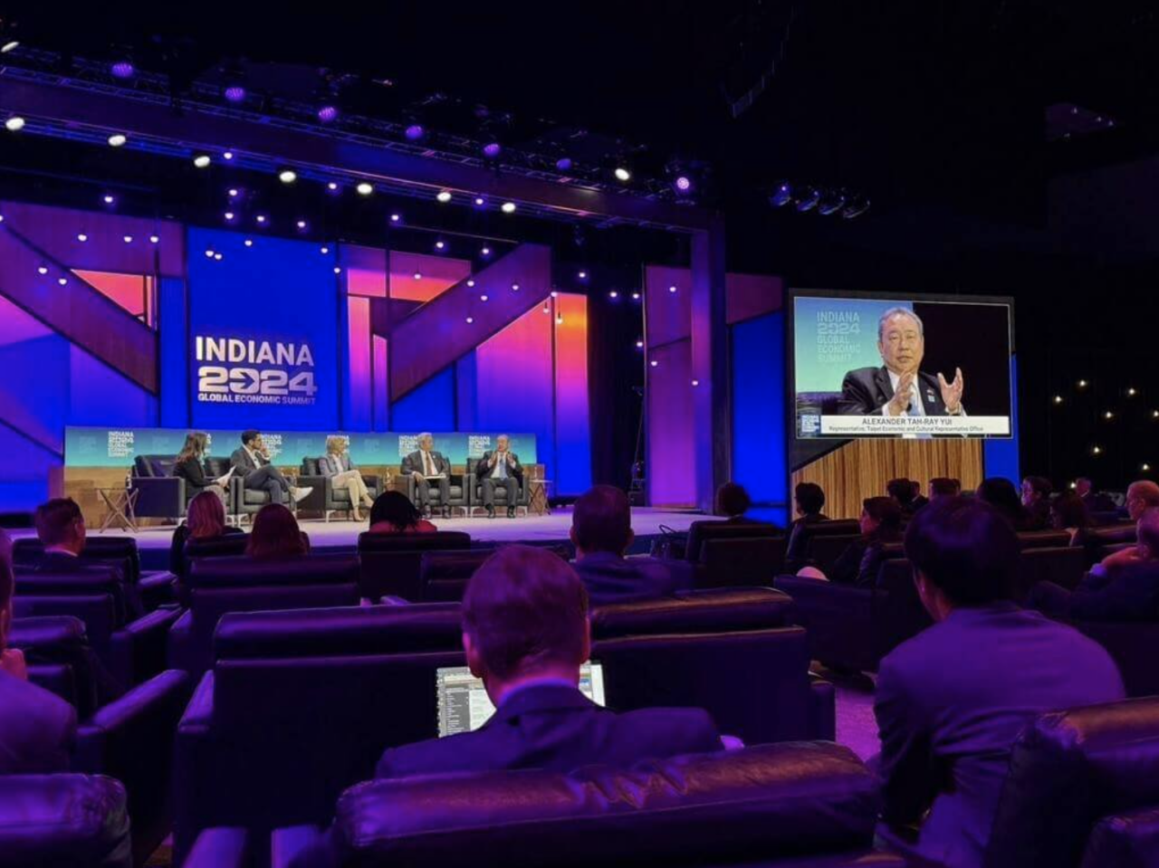 Ketua Pejabat Perwakilan ROC di AS Menghadiri Sidang Kemuncak Ekonomi Global 2024, Janji Taiwan Akan Menstabilkan Rantaian Bekalan Perindustrian