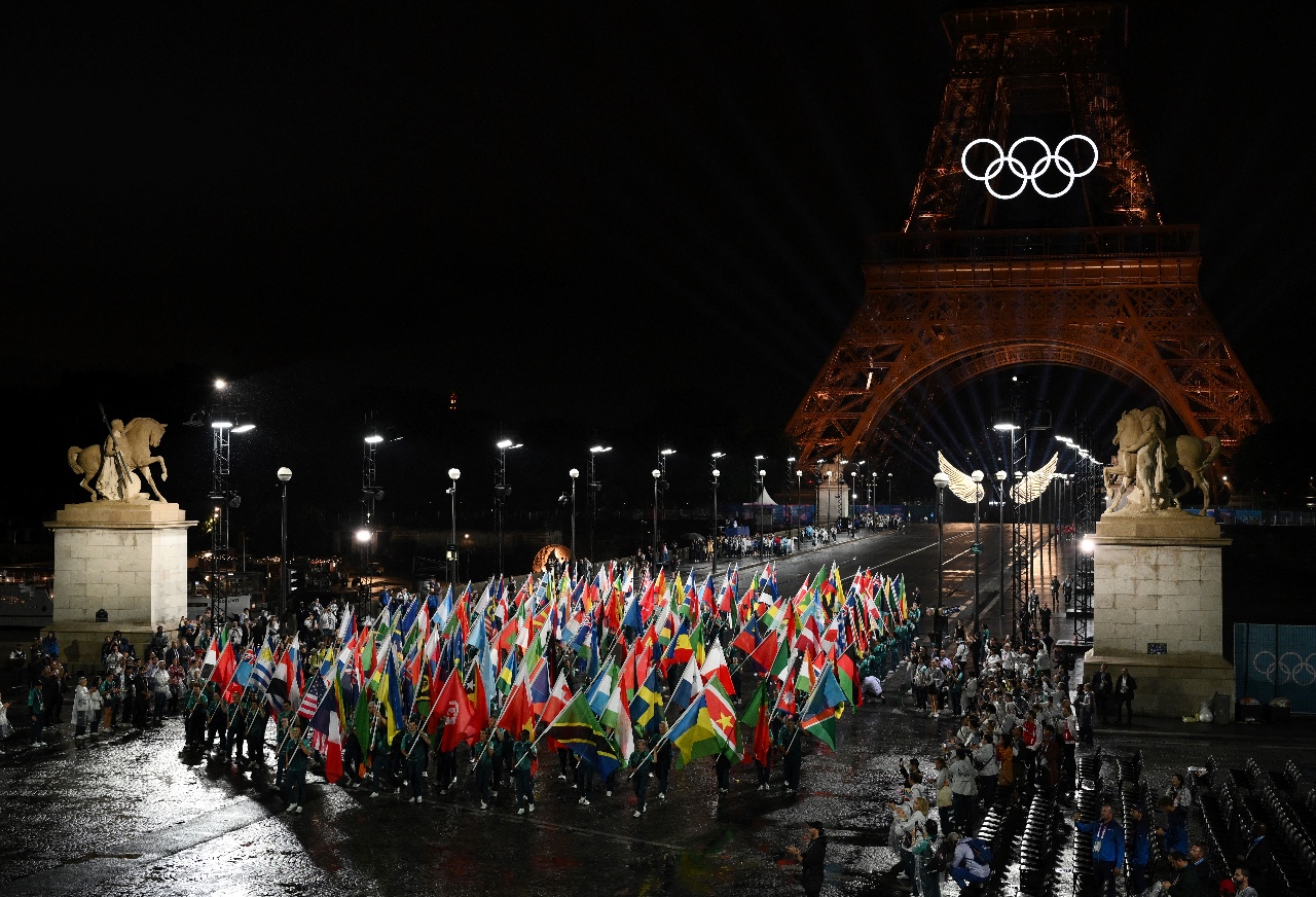 Olimpik Paris/Majlis Pembukaan Unik Saksikan 5 detik yang tidak dapat dilupakan sekaligus