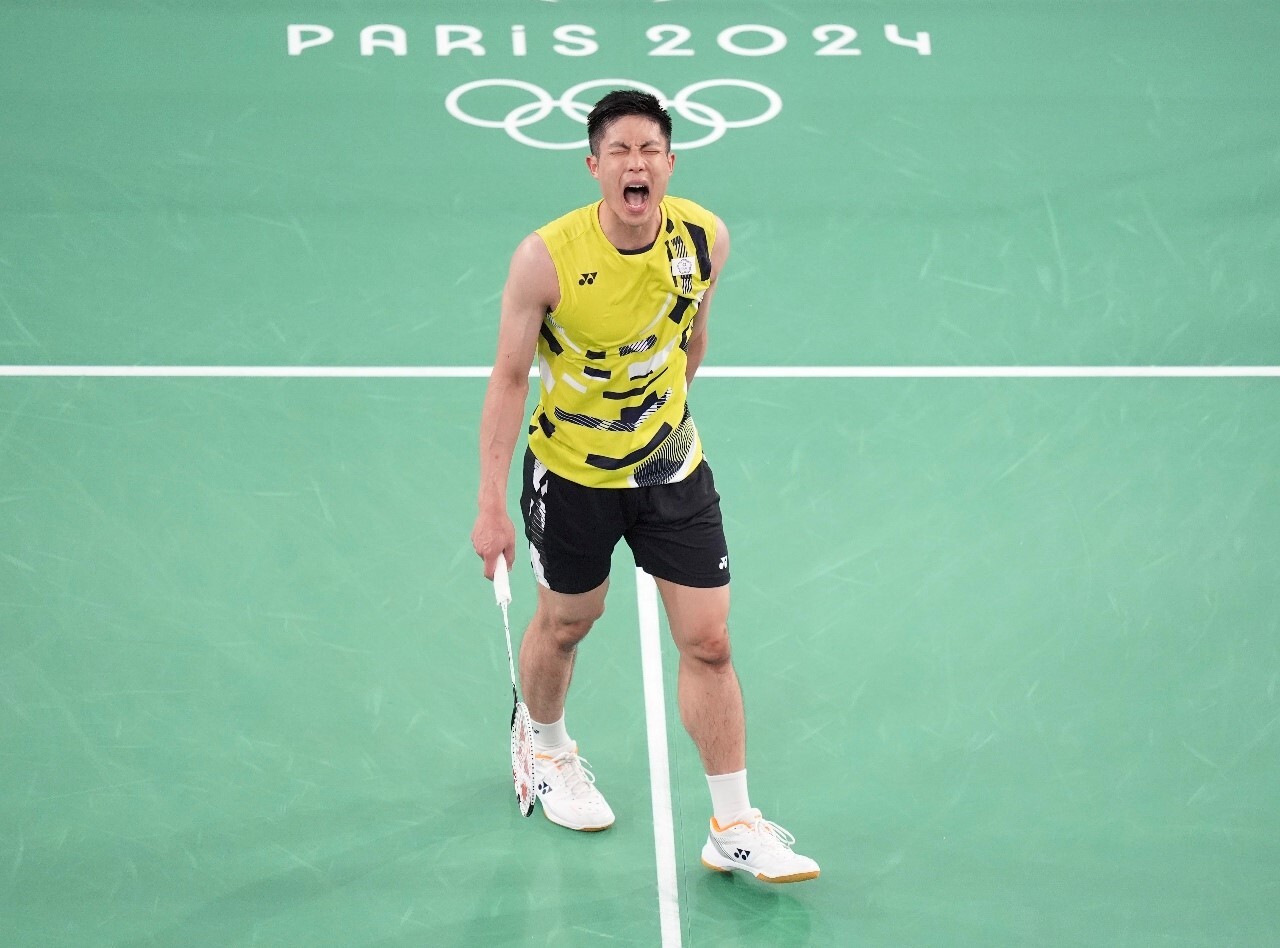 Olimpik Paris / Chou Tien-chen (周天成) Tersingkir di Suku Akhir untuk Tiga Kali Berturut-turut, Sukar Menyembunyikan Kekecewaan, Menyesal Tidak Mencapai Sasaran