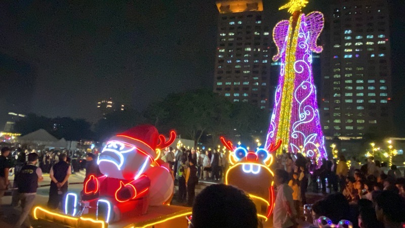 Mari kita pergi memperkenalkan daya tarikan hiasan Krismas yang unik di utara Taiwan