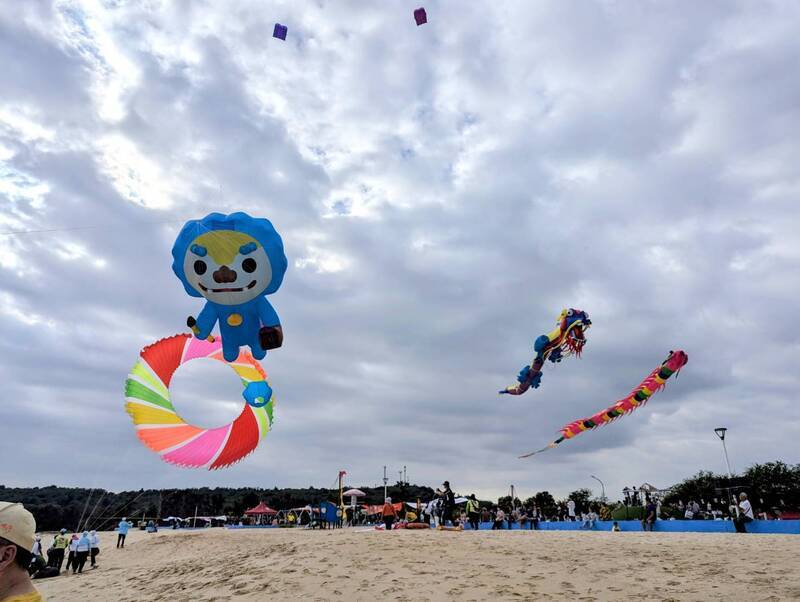 Pesta Layang-Layang Kinmen debut, layang-layang gaya Dewa Singa Angin buat kali pertama