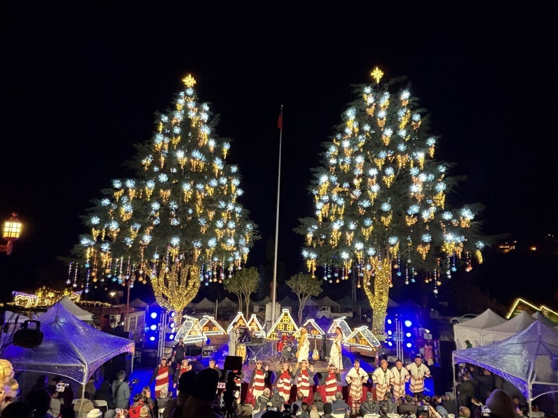 Mari kita pergi memperkenalkan daya tarikan hiasan Krismas yang unik di Tengah dan Selatan Taiwan