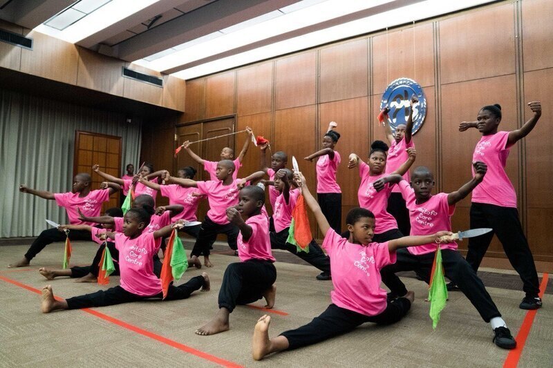 Kanak-kanak Rumah Anak Yatim ACC Eswatini Melawat Taiwan, Menyanyi Lagu Mandarin, Minnan dan Bunun Puak