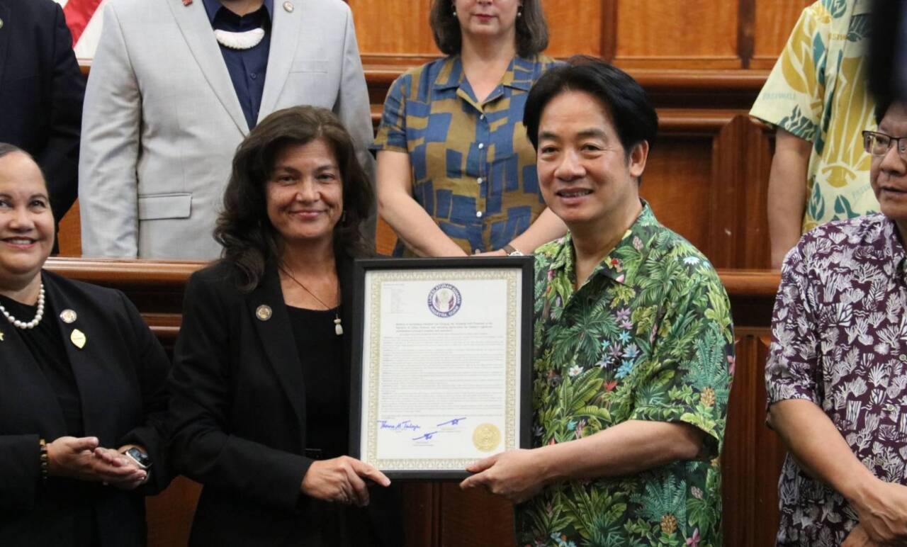 Lawatan Presiden Lai Ching-te ke Guam, Pengerusi Senat Mengemukakan Resolusi Persahabatan
