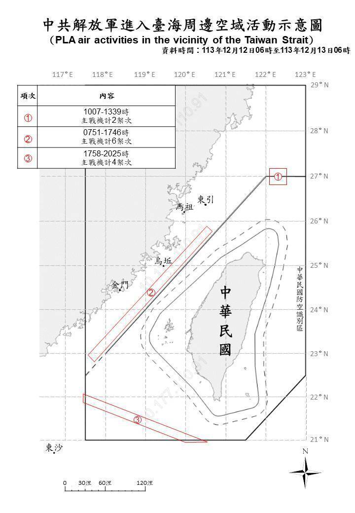 35 Kapal Terbang dan Kapal China Aktif Di Sekitar Selat Taiwan, Kapal Pengawal Pantai Kembali ke Utara Tanpa Masuk Perairan Taiwan