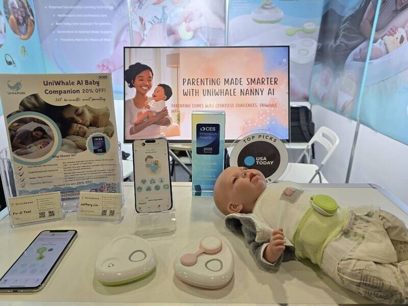 Taiwanese startup SiriuXense (澔心科技) telah berjaya mencuri perhatian dunia teknologi di CES tahun ini dengan memanfaatkan teknologi AI mereka untuk memahami dan meramal keperluan bayi.