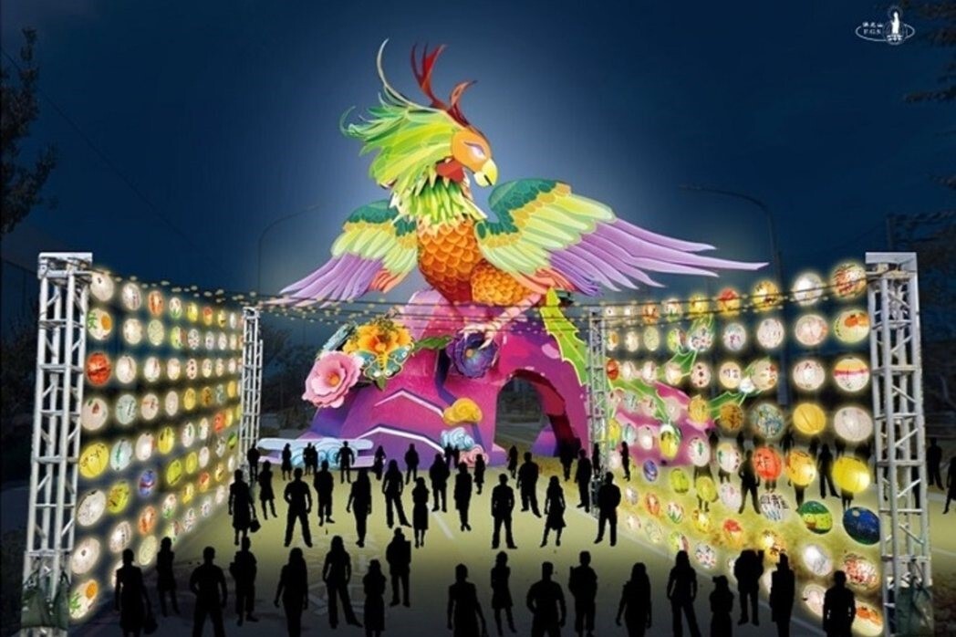 Pesta Tanglung Nasional Taiwan 2025 di Taoyuan