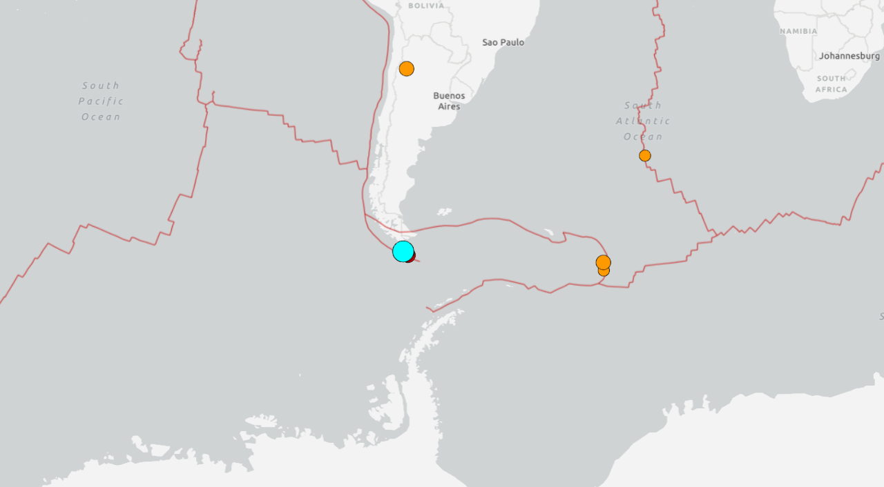 Gempa Bumi 7.4 di Luar Pantai Amerika Selatan, Chile Keluarkan Amaran Tsunami